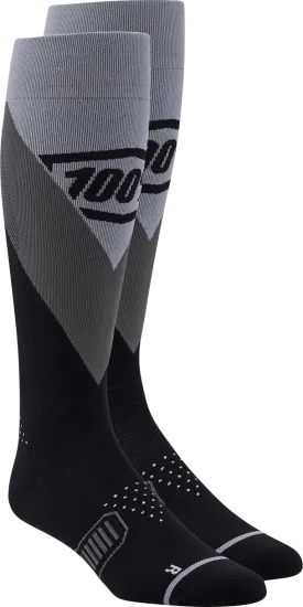 100% Hi-Side Performance Socks - Black - Small/Medium 20054-00009