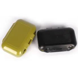 12 Compartments Plastic Fishing Box Bait Two-color Fishing Tackle Boxes Fish Lures Hooks Storage Accessories