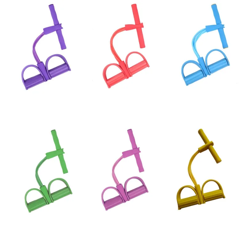 4-Tube Premium Resistance Bands For Gym Workout