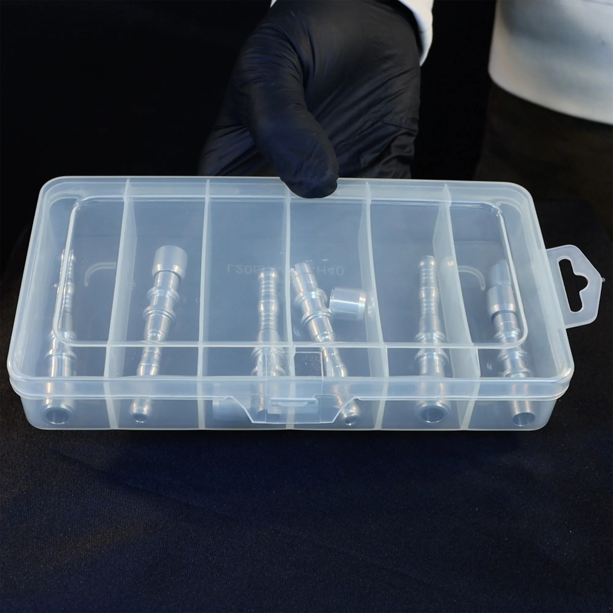 6 Compartment Storage and Organization Tackle Box