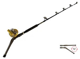 80W on a Swivel Butt Rod
