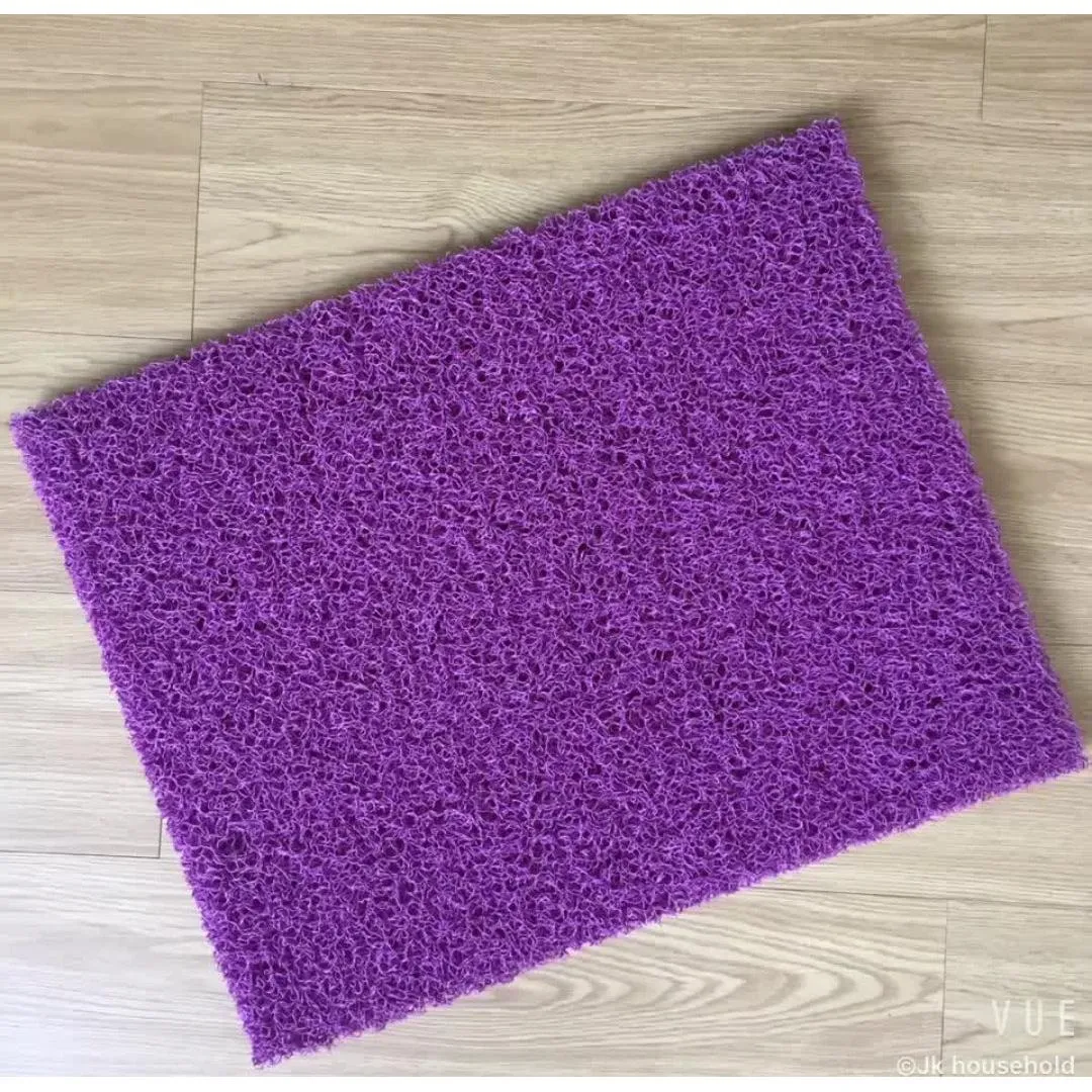 Anti Slip Vinly PVC Coil Floor Mat Heavy Duty 120x80cm
