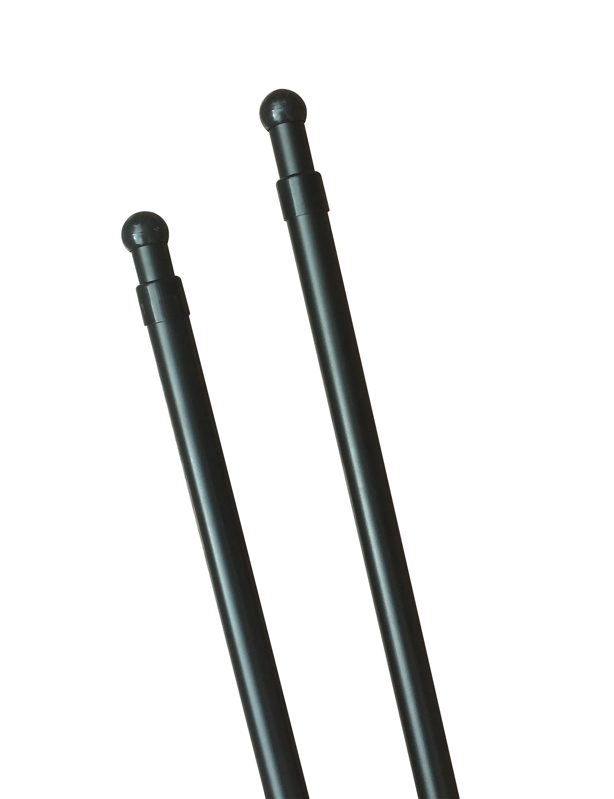 APEX GARDEN Length Adjustable Weight Rods/Pull Tubes for Pergola Canopy (2 Rods Included, from 77 inches to 132 inches)