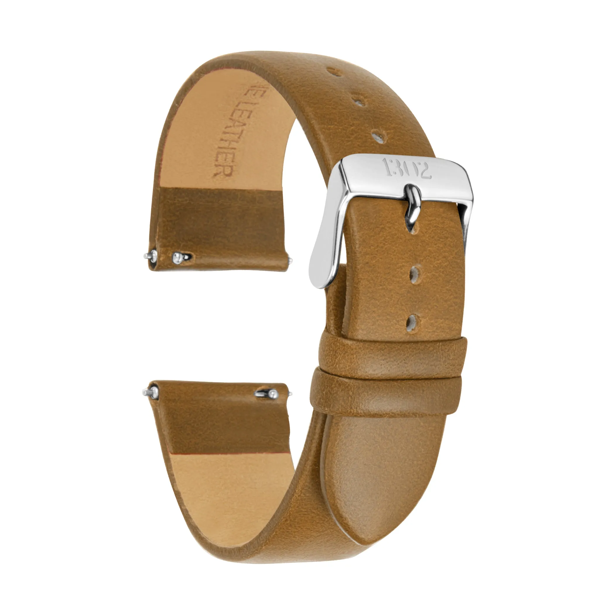Beige Vegetable Tanned - 22mm