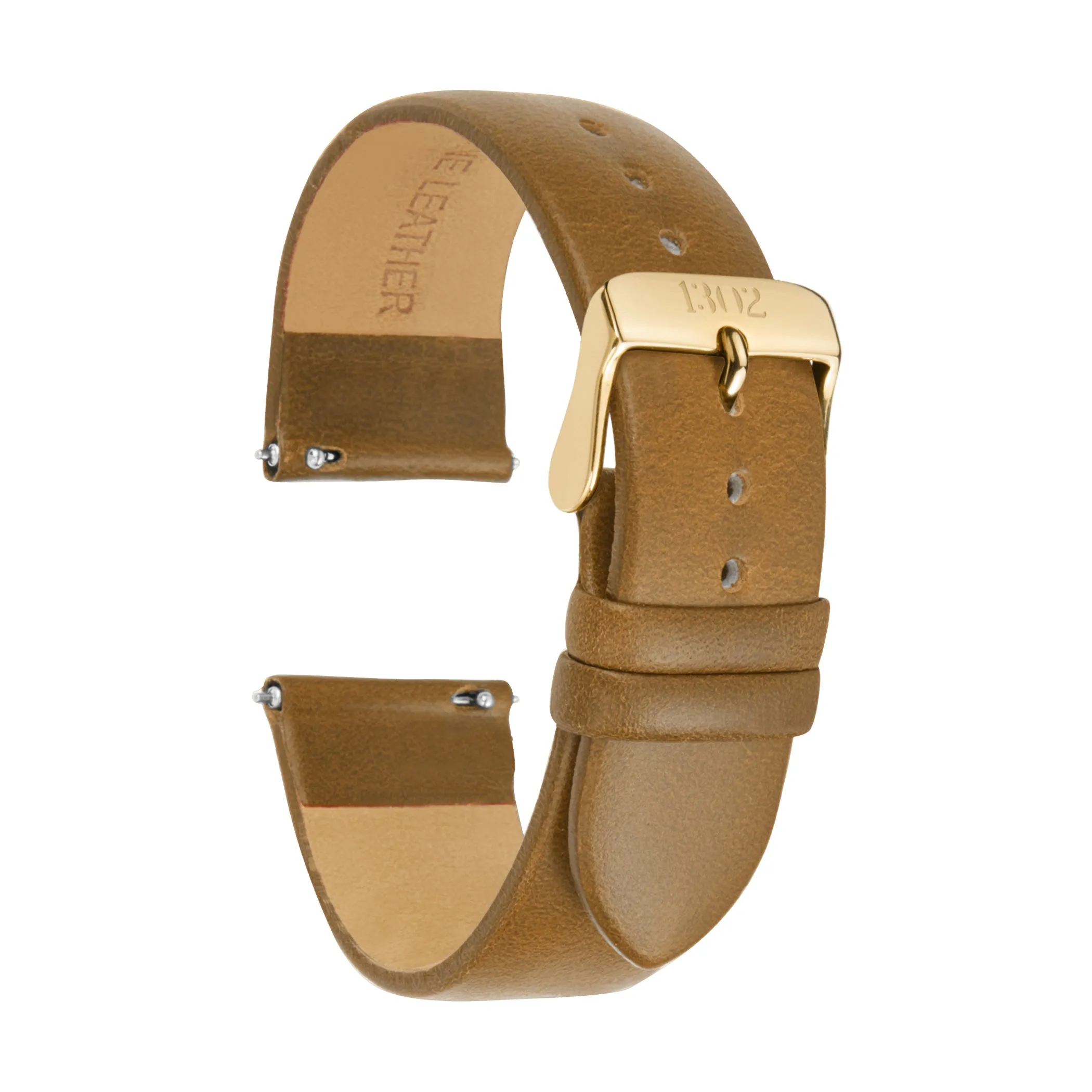 Beige Vegetable Tanned - 22mm