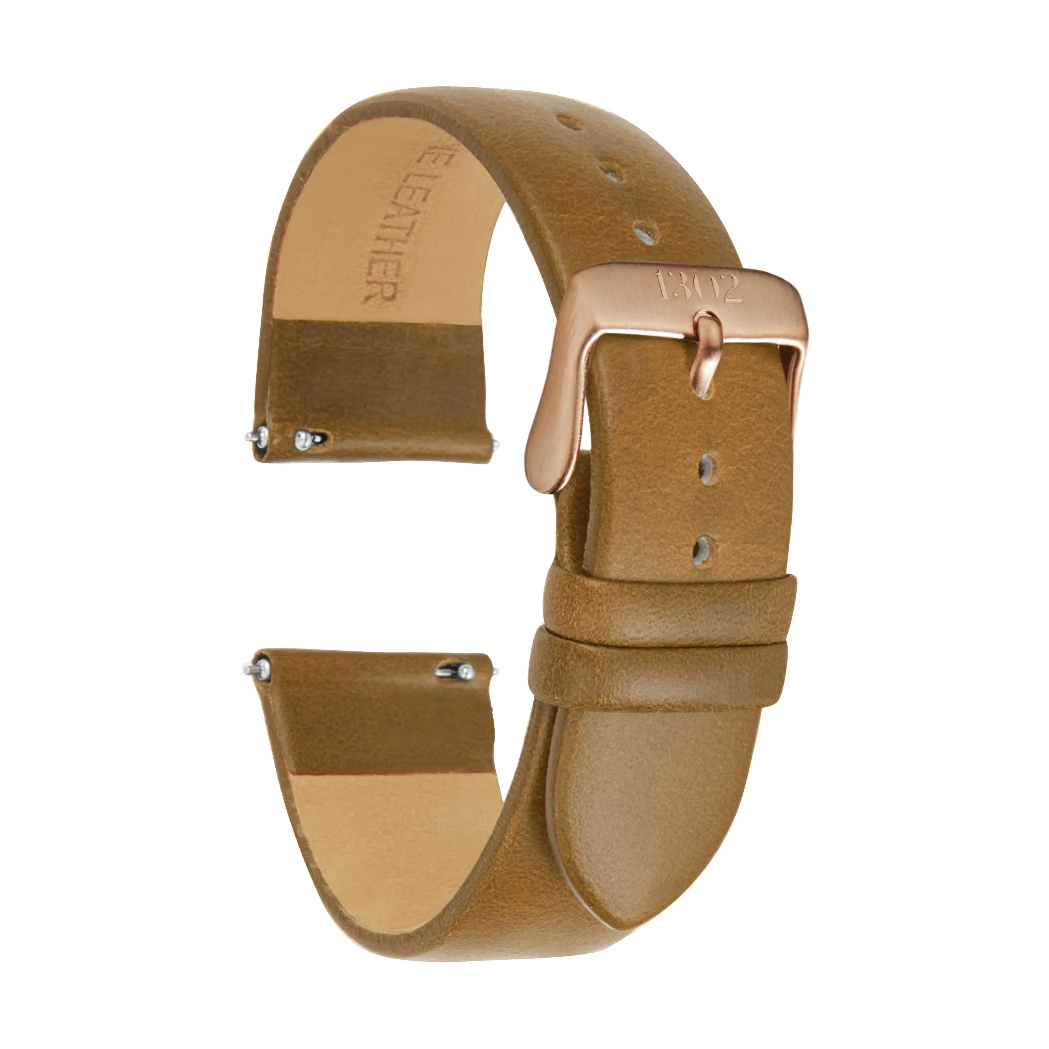 Beige Vegetable Tanned - 22mm