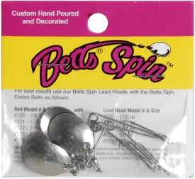 Betts Jig Spinner Blades sz0 Nickel