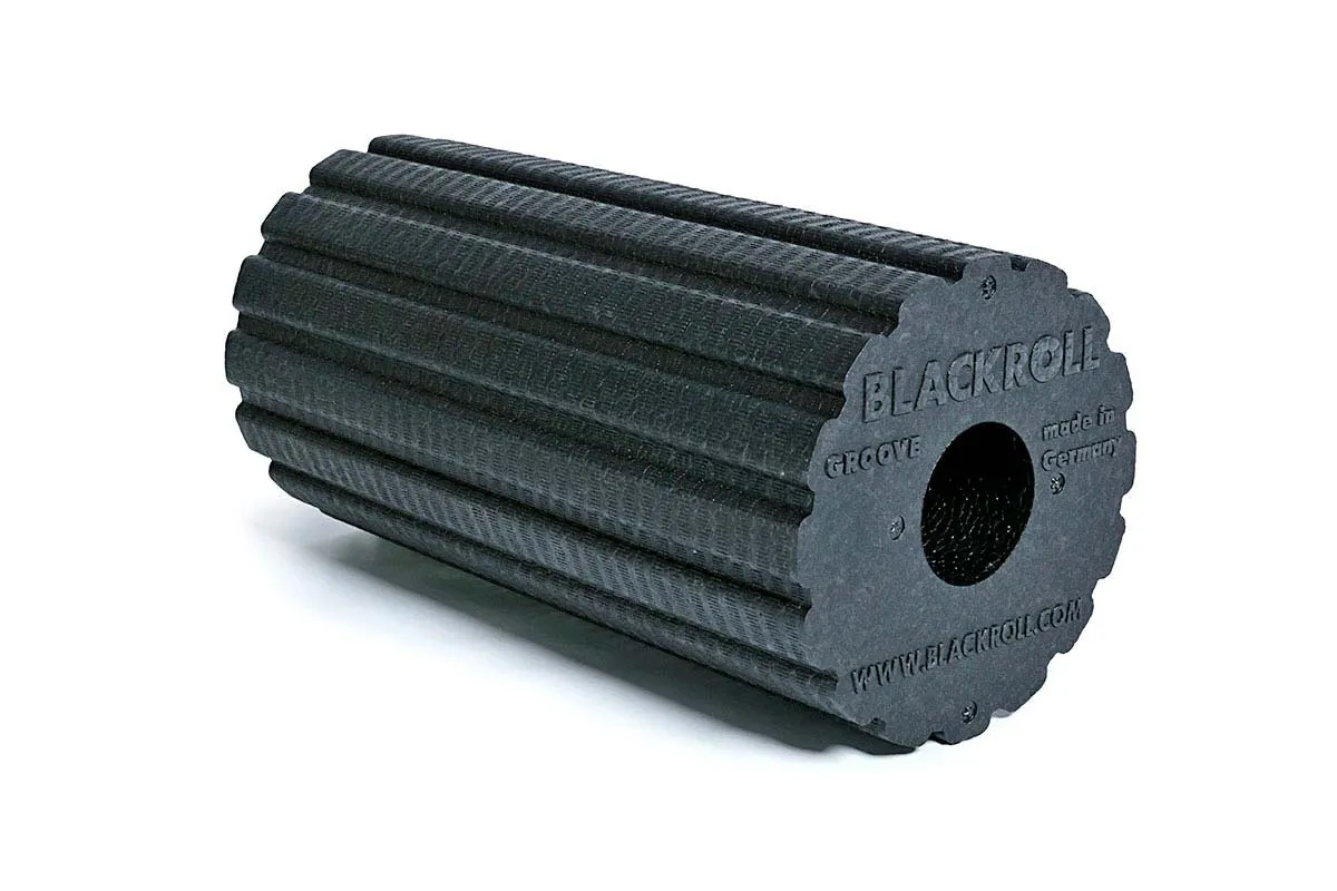 BLACKROLL - Groove Standard Foam Roller, Dense Foam Roller for Exercise, Deep Tissue Massage and Fascia Stimulation, Massage Roller for Muscle Recovery