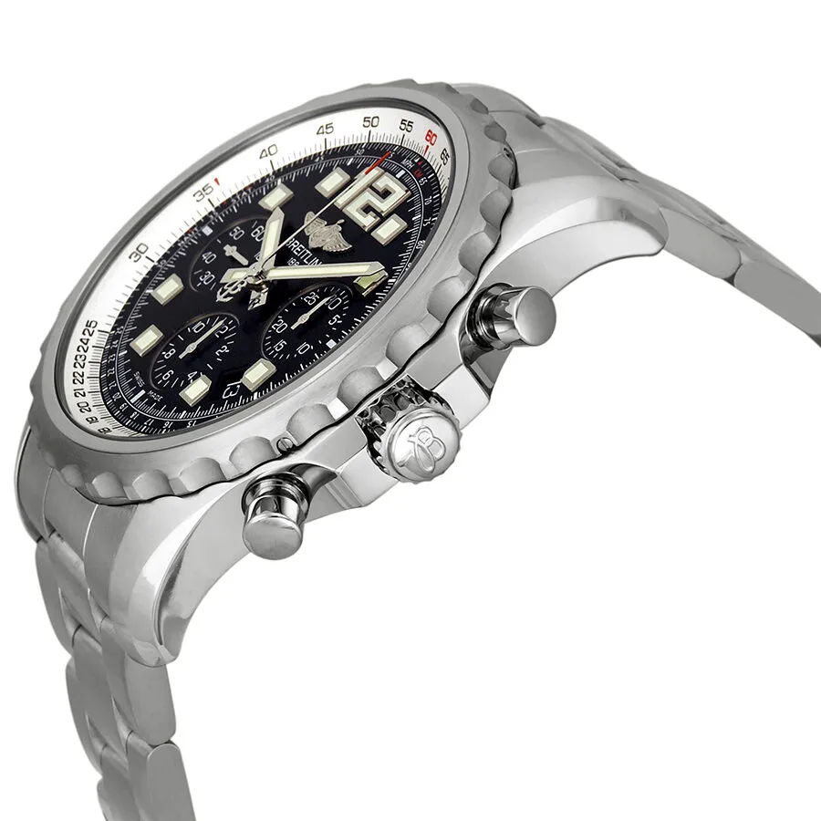 Breitling Chronospace Automatic Black Dial Men's Watch A2336035-BA68SS A2336035-BA68-167A