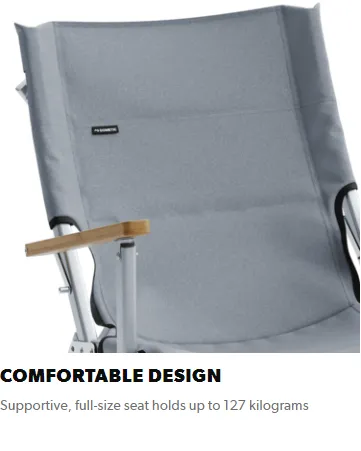 Dometic GO Compact Camp Chair Compact Camp Chair, Silt