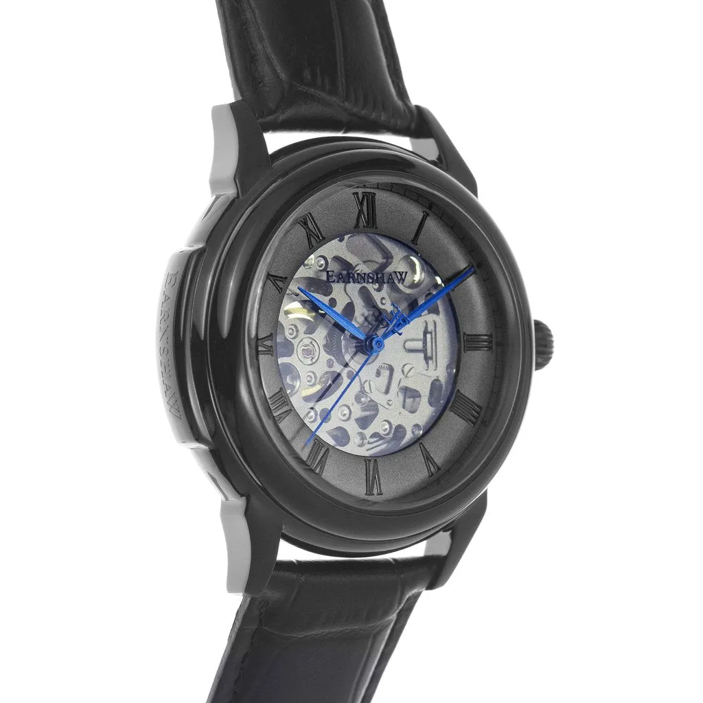 Earnshaw Observatory Automatic Leather Men's Watch - ES-8805-02