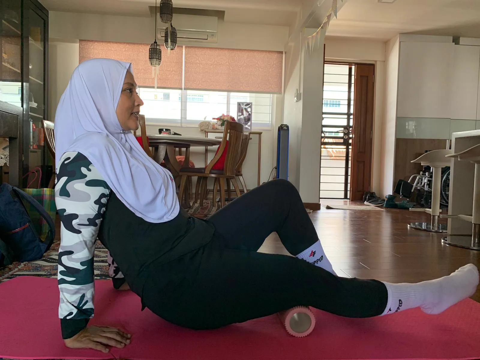 FitFab Short Firm Foam Roller