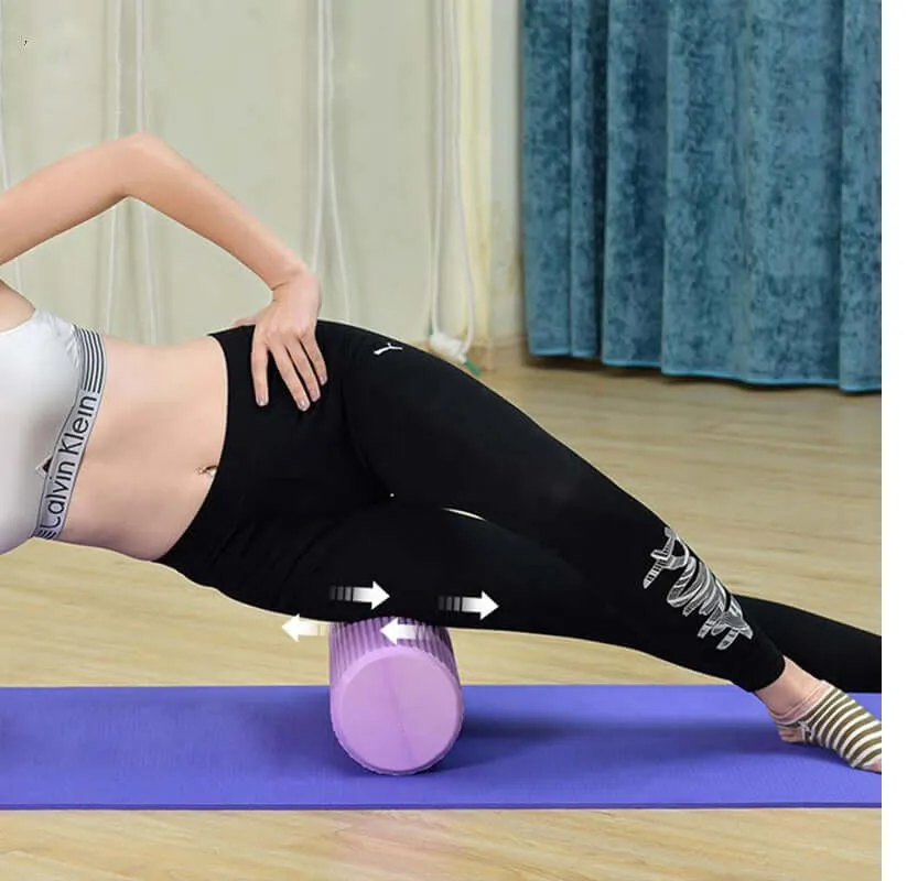 Foam Roller Yoga Roller 60cm Purple