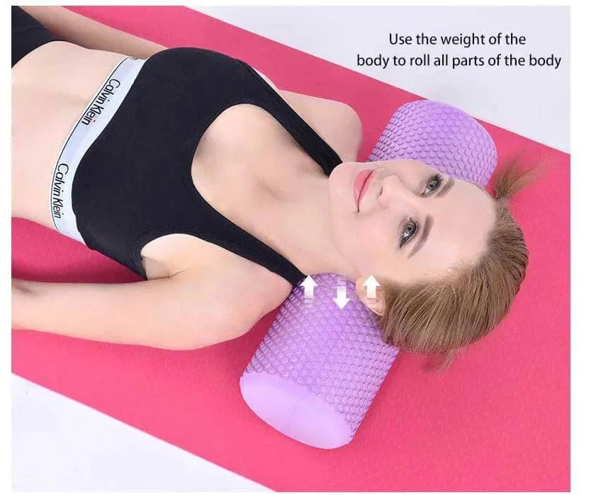 Foam Roller Yoga Roller 60cm Purple