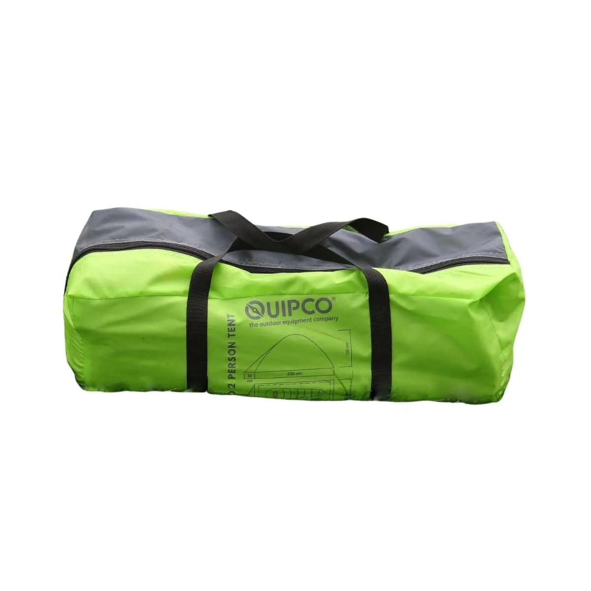 Gecko 2-Person Camping Tent (Fibreglass Poles)