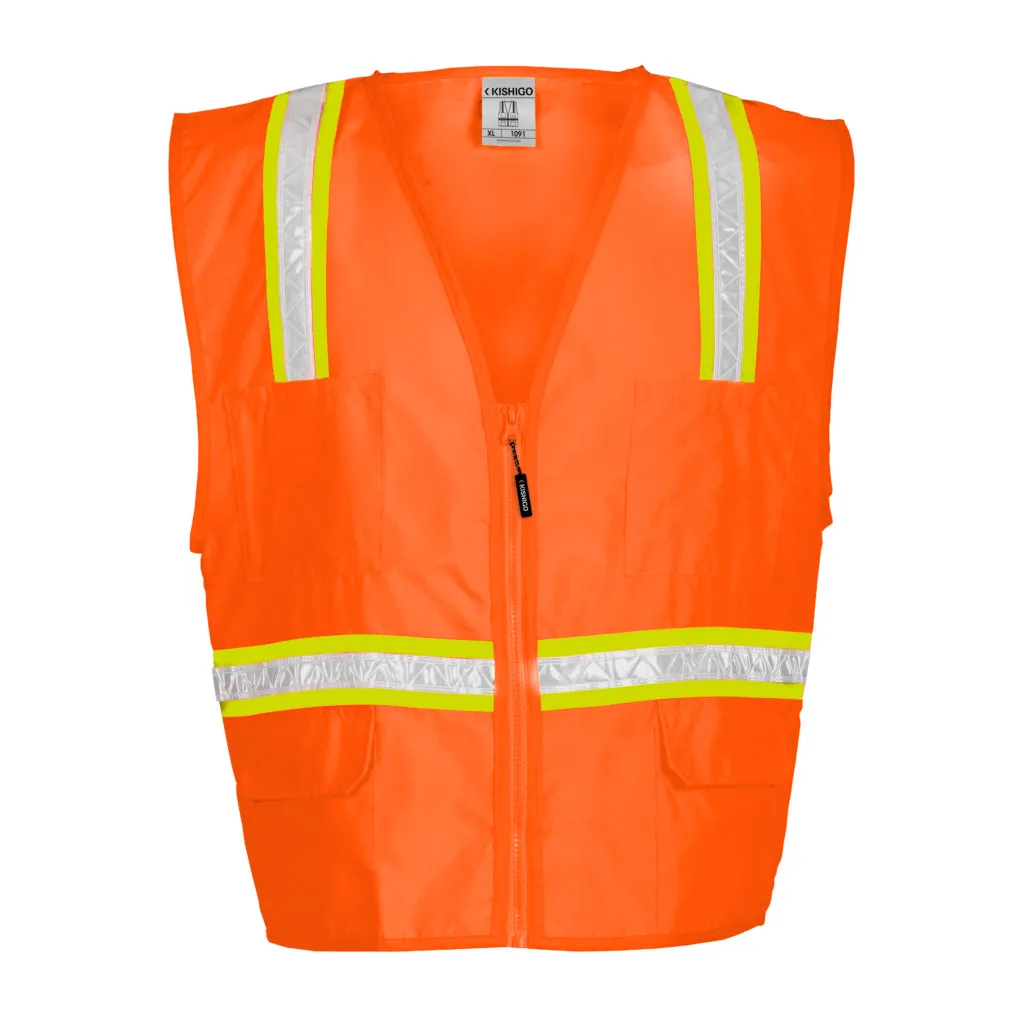 Kishigo Multi-pocket Surveyors Vest