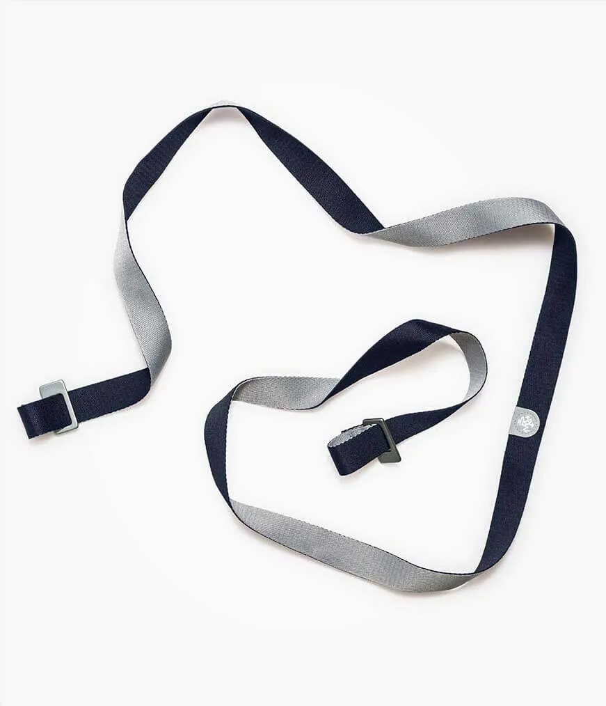 Manduka Yoga Mat Sling - Navy/Grey