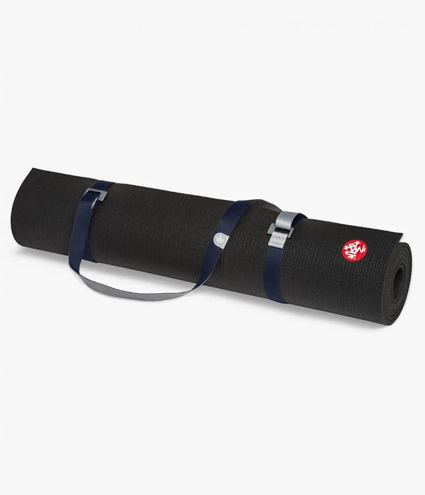 Manduka Yoga Mat Sling - Navy/Grey