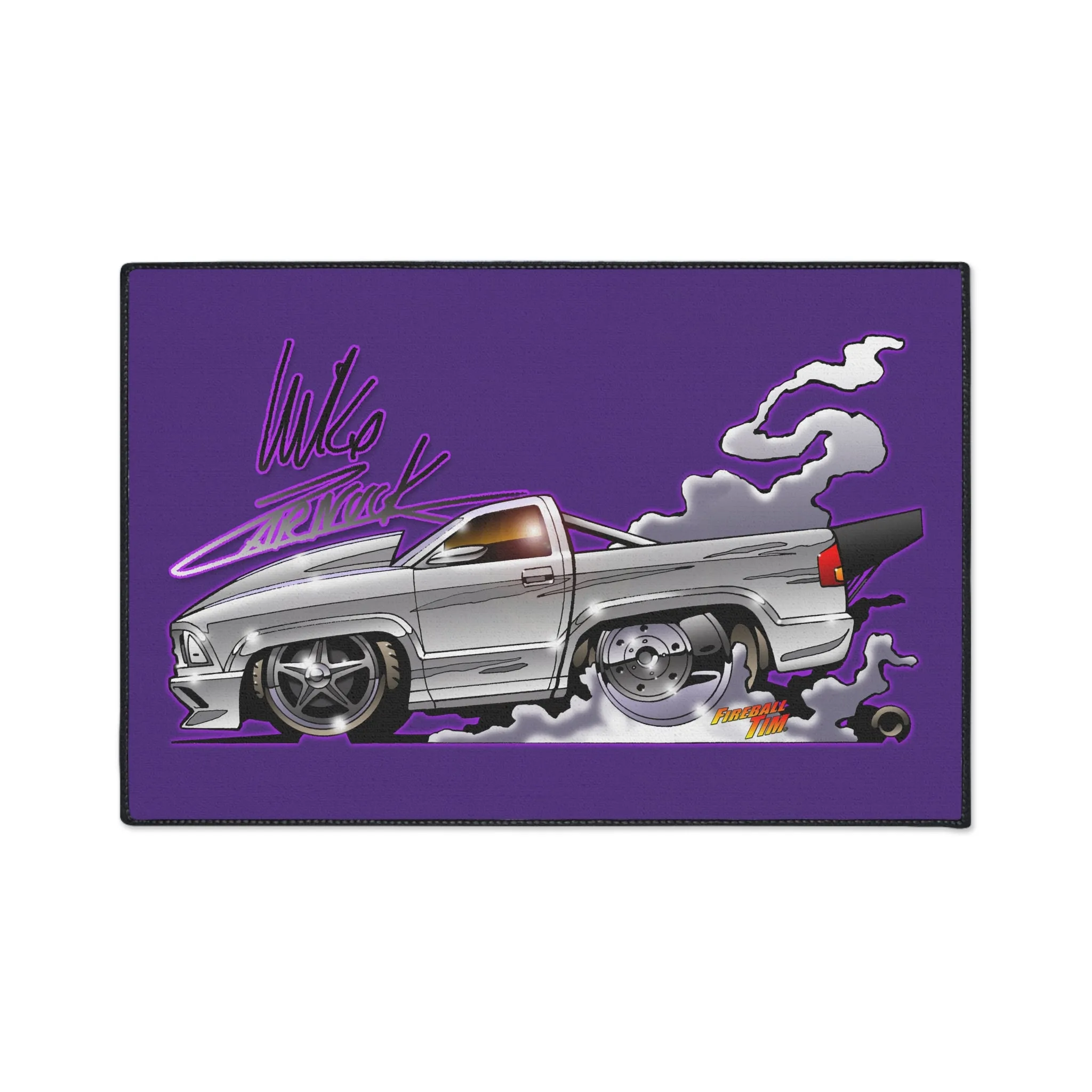 Mike Zarnock CHEVY S10 DRAGTRUCK Signature Series Heavy Duty Floor Mat 24x36