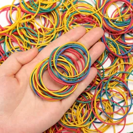 Multicolor Rubber Bands Pack 1.3lb / 0.65lb, 4cm