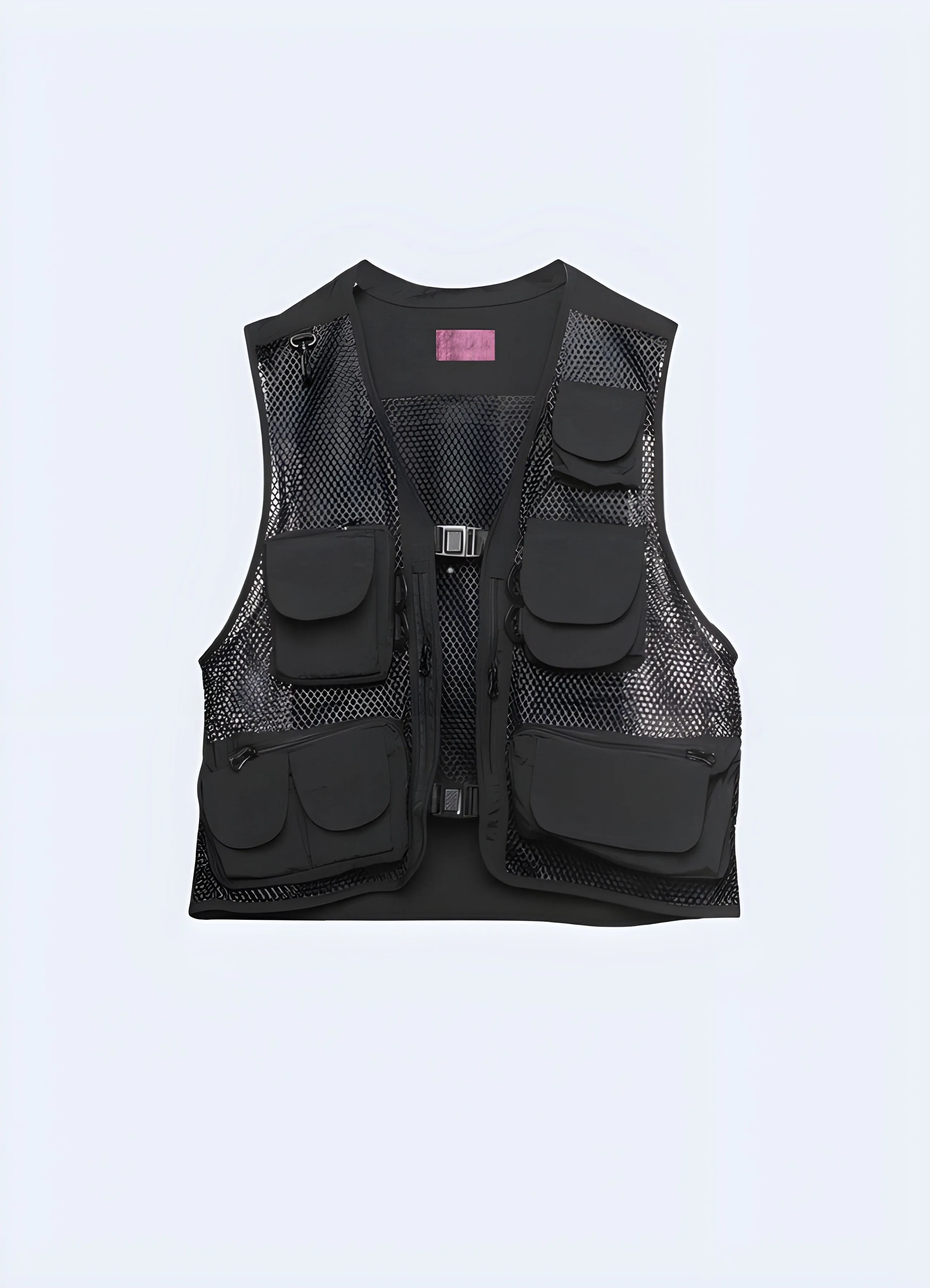 Multiple Pocket Vest with Net