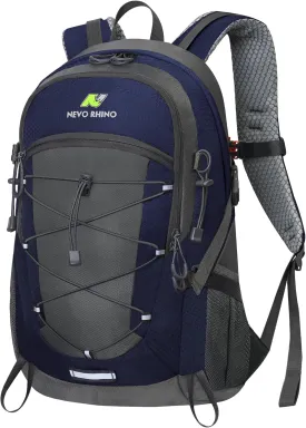 N NEVO RHINO Hiking Backpack 25L/35L Water Resistant Outdoor Day Pack, Lightweight Travel Small Backpack for Men Women
