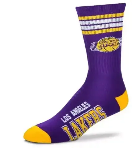 NBA Team 4 Stripe Deuce Socks – Bold Team Pride & All-Day Comfort