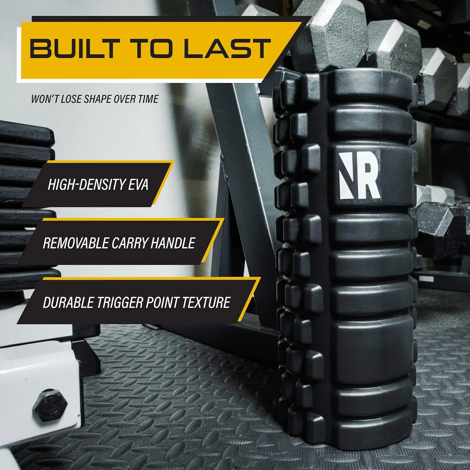 NextRoller 3-Speed Vibrating Foam Roller, 2 Pack