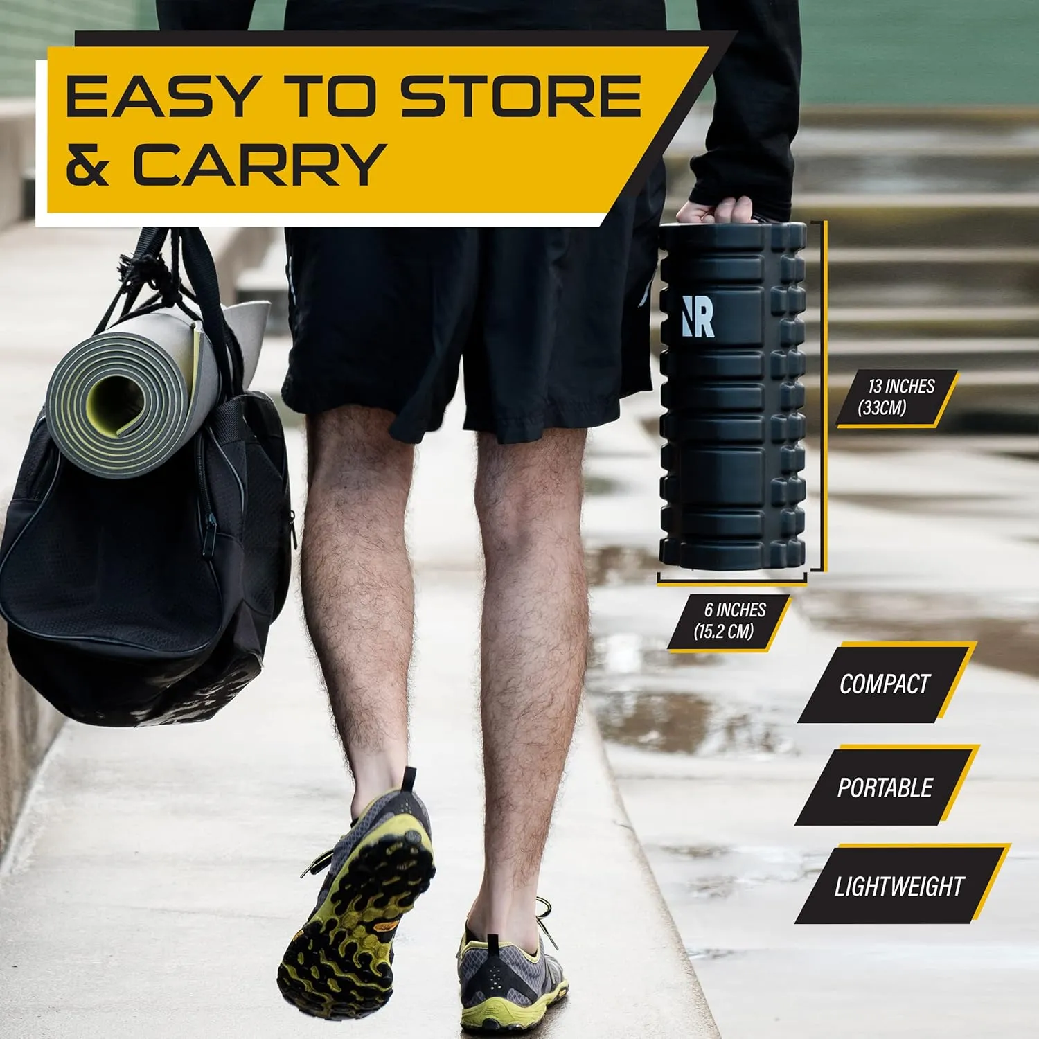 NextRoller 3-Speed Vibrating Foam Roller