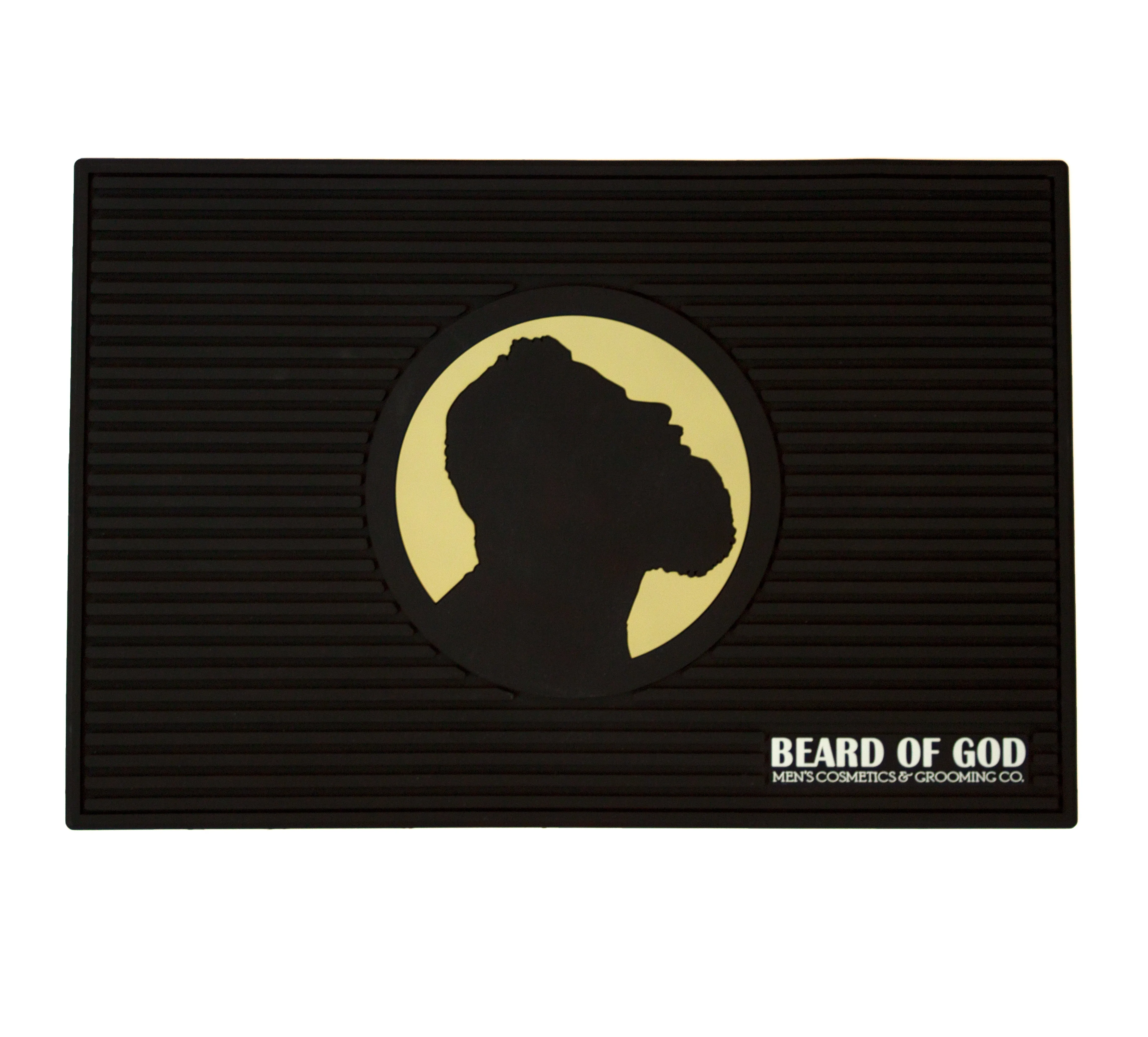 Non-Slip Slotted Barber Mat