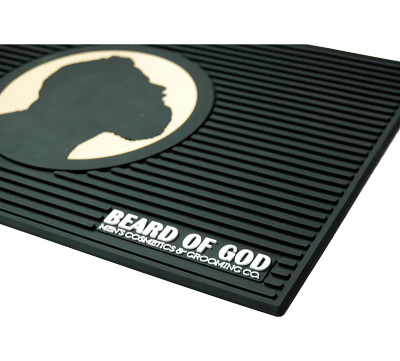 Non-Slip Slotted Barber Mat