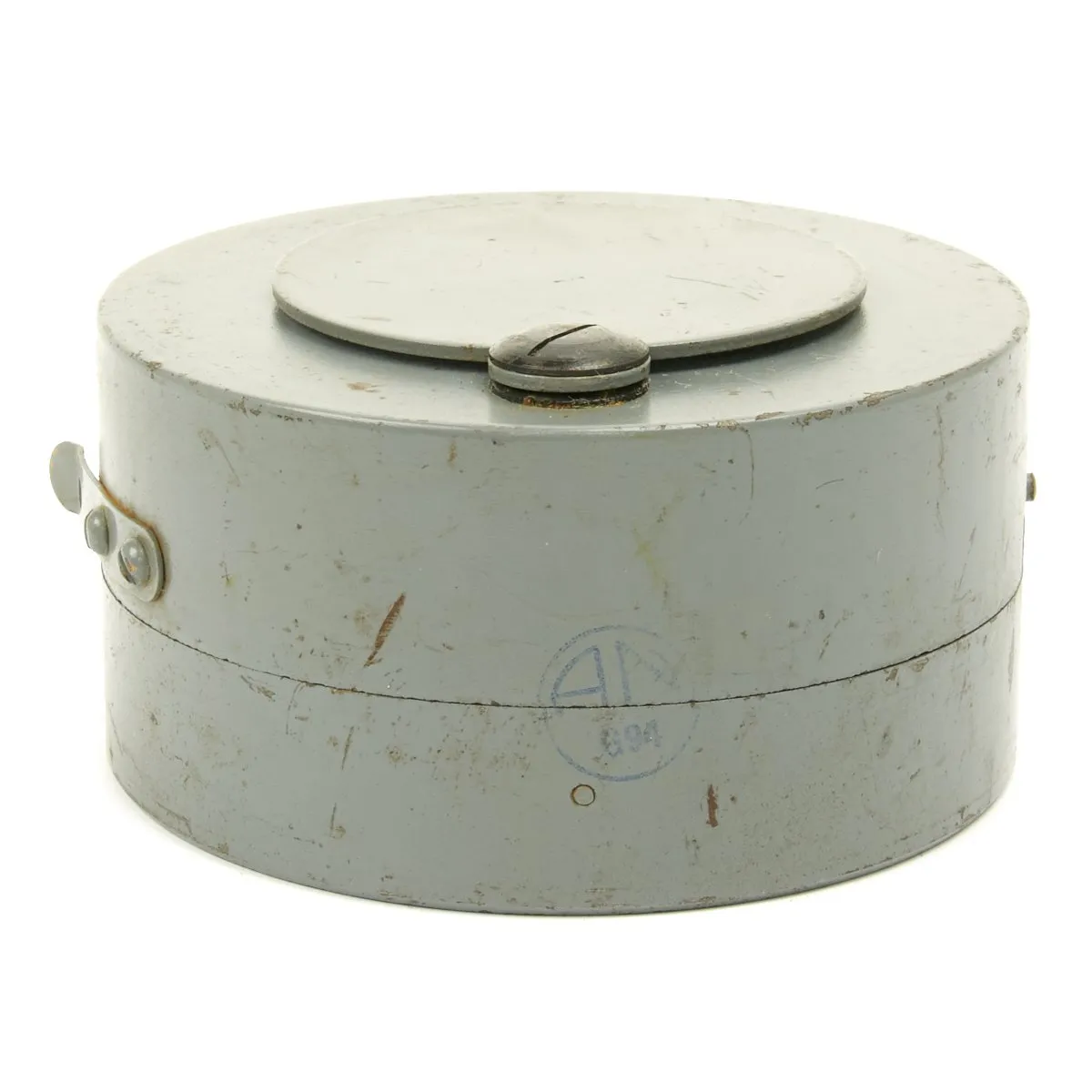 Original WWII USAAF 1942 Hamilton AN5740 G.C.T Navigator Pocket Watch with Steel Case