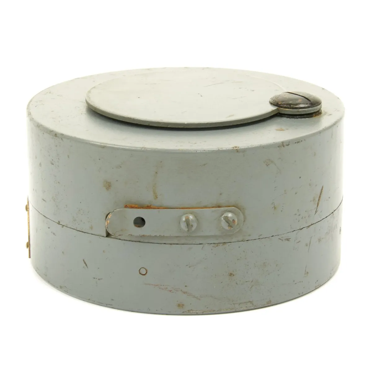Original WWII USAAF 1942 Hamilton AN5740 G.C.T Navigator Pocket Watch with Steel Case