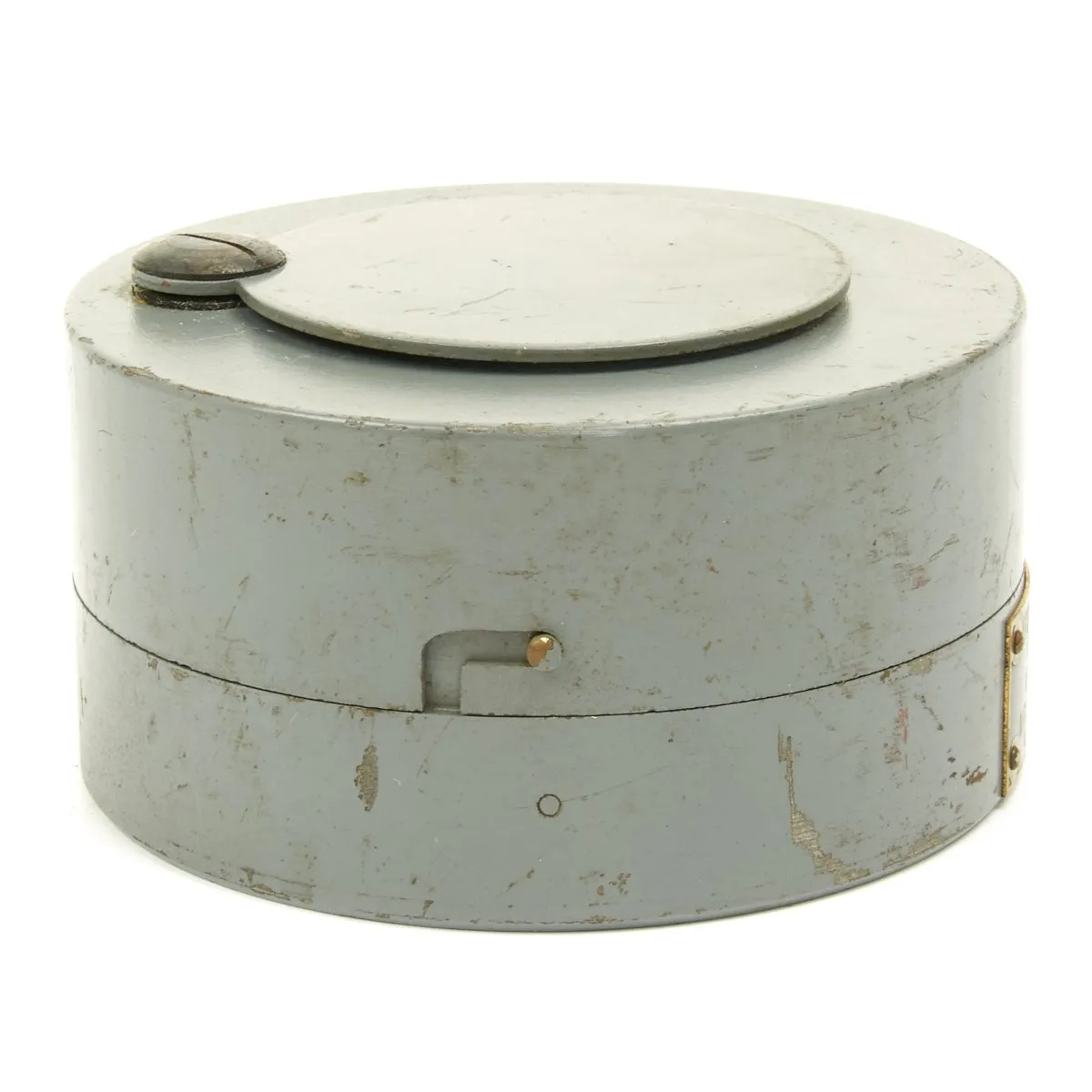 Original WWII USAAF 1942 Hamilton AN5740 G.C.T Navigator Pocket Watch with Steel Case