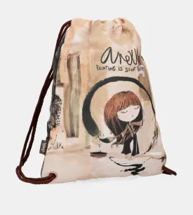 Padded backpack bag