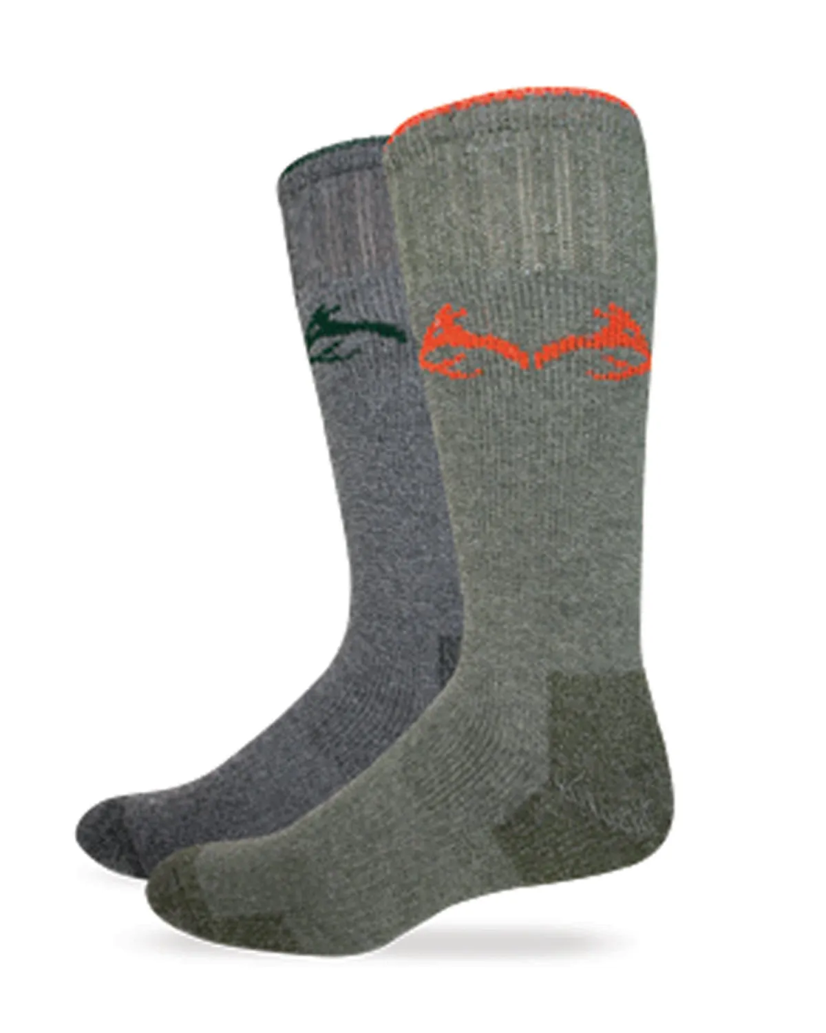 Realtree Men's Elimishield Merino Wool Blend Boot Socks 2 Pack