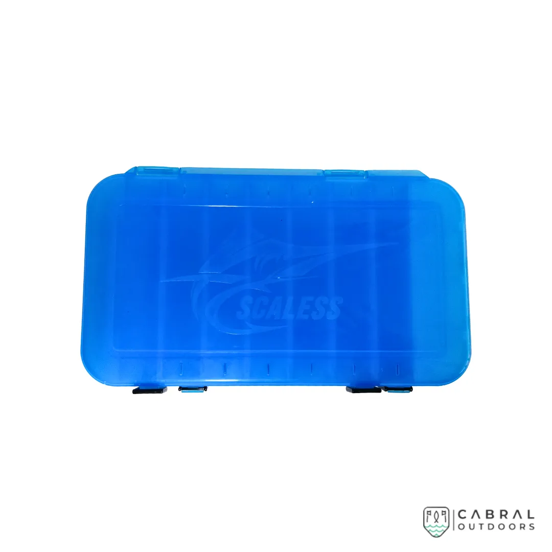 Scaless 14 Compartment Tackle Box with Hook Compartment