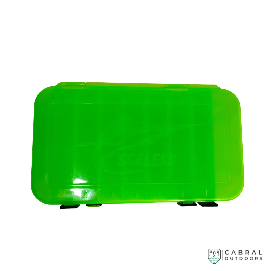 Scaless 14 Compartment Tackle Box with Hook Compartment