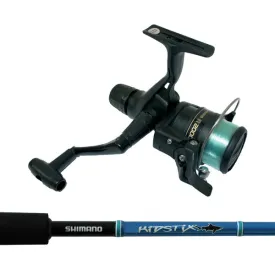 Shimano IX2000R   KIDSTIX 6' 2PCE 2/5KG SPIN ROD