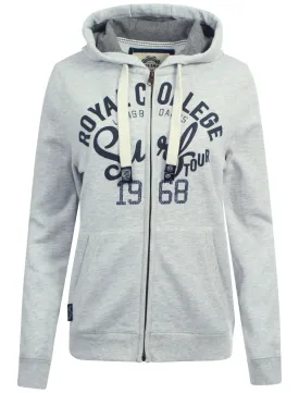 Surf Tour Hoodie in Light Grey - TBOE (Guest Brand)