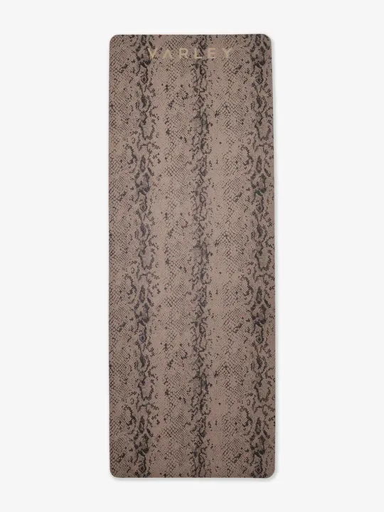 Varley Heights Print Yoga Mat in Bronze Viper