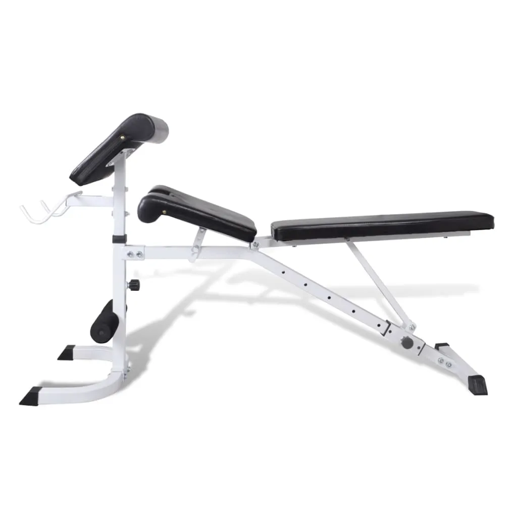 vidaXL Multi-exercise Workout Bench - Adjustable Fitness Bench for Total Body Workout