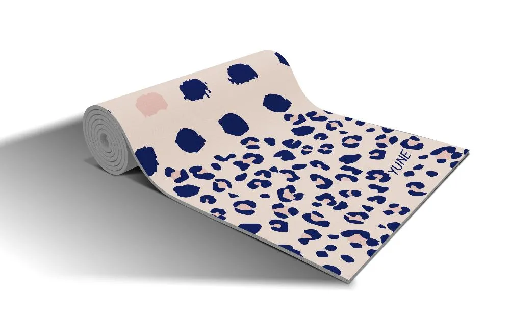 Yoga Mat | 6mm Thick | Leopard | Non-Slip | Eco Friendly | Yune Yoga | BI83