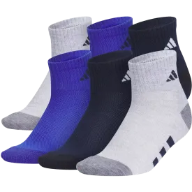 Youth Adidas Cushion Mixed 6-Pack Quarter